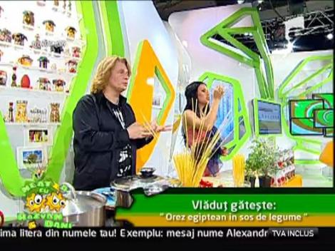 Orez egiptean in sos de legume