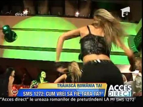 Lavinia ex-Spicy a cantat la petrecerea lui Tantareanu