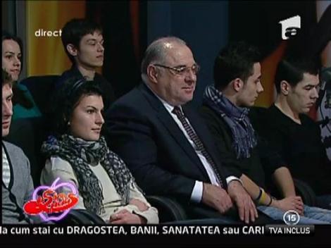 Stoian si-a desenat tricolorul pe fata