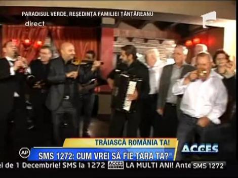 Mahala Rai Banda au cantat la petrecerea lui Tantareanu