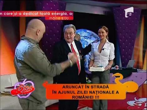 Corneliu Vadim Tudor, sarbatorit la Un show pacatos