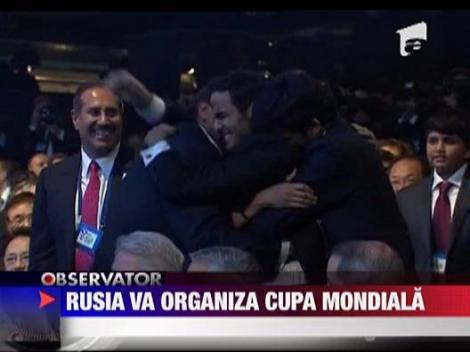 Rusia va organiza Campionatul Mondial de Fotbal