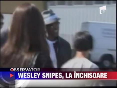 Wesley Snipes, la inchisoare