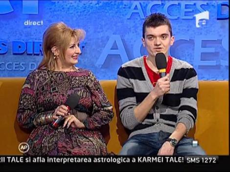 Baiatul salvat de profesorul Pesamosca a venit special sa-i multumeasca