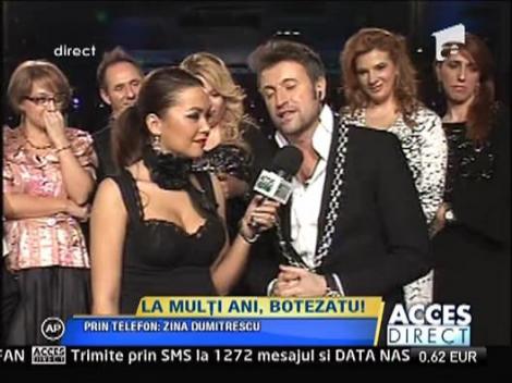 Zina Dumitrescu l-a emotionat pe Catalin Botezatu