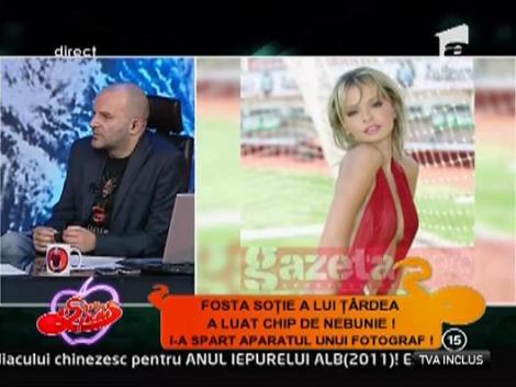 Fosta sotie a lui Tardea i-a spart aparatul unui fotograf!