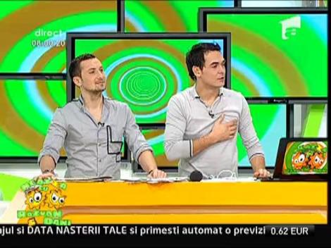 Razvan si Dani si cafeaua de dimineata