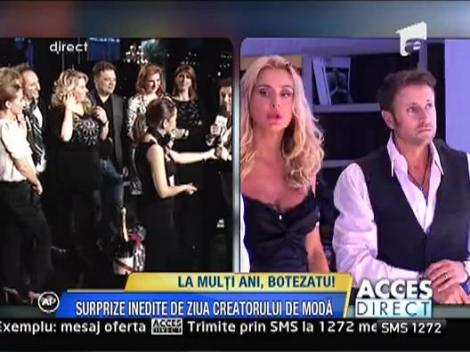 Botezatu a primit o verigheta de la Valeria Marini