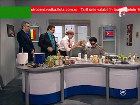 Basescu si mancarea orientala