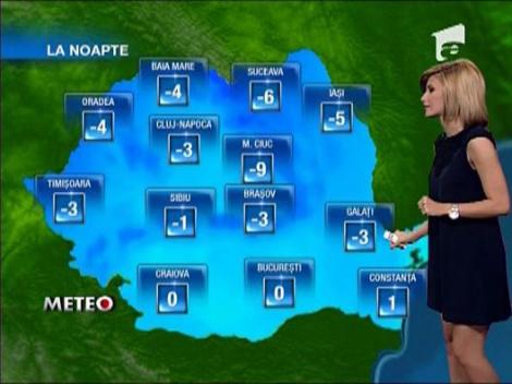 Vremea pentru urmatoarele 3 zile