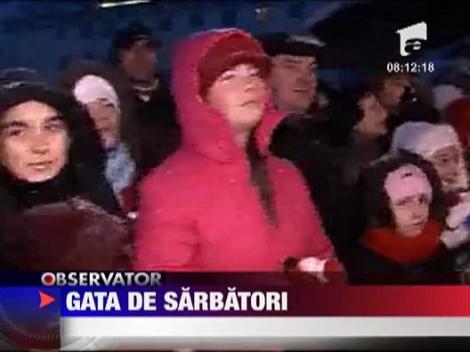 Bacaul este gata sa intampine sarbatorile de iarna