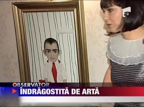 Alexandrina Hristov, indragostita de arta