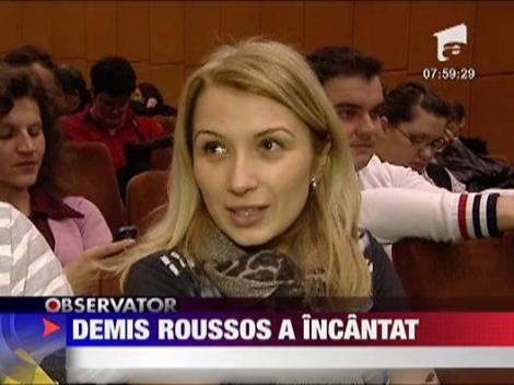 Demis Roussos le-a incantat inimile romanilor