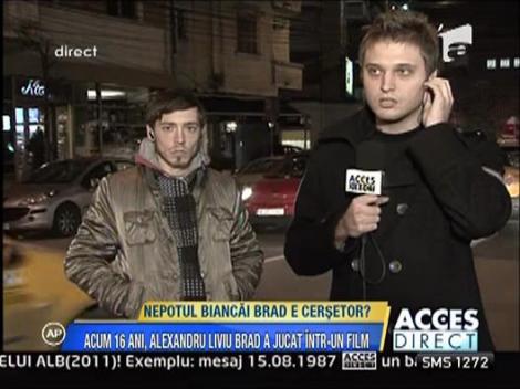 Alexandru l-a contactat pe regizor recent, sa-i ceara filmul
