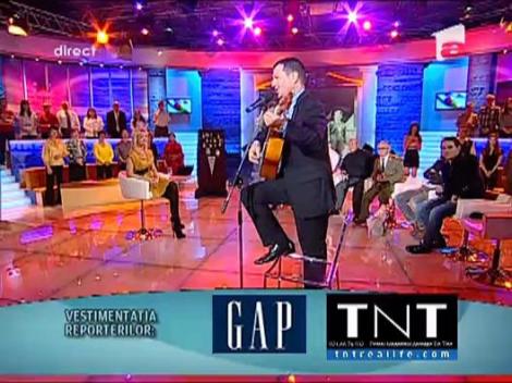 Ion Popa a cantat o doina olteneasca