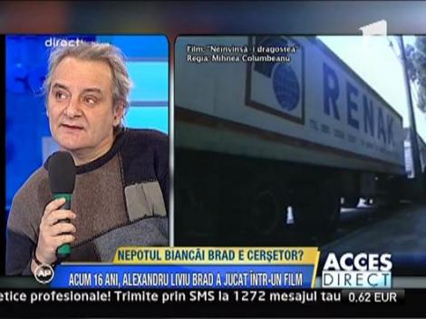 Nepotul Biancai Brad - cersetor in Dorobanti