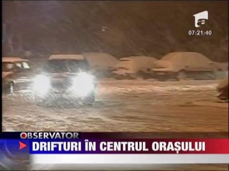 Drifturi in centrul orasului Iasi