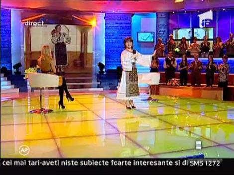 Niculina Stoican a cantat la Acces Direct