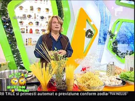 Gnocchi cu pui si ciuperci