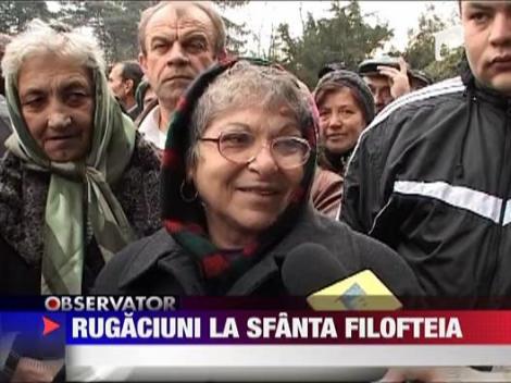 Update: Pelerinaj la moastele Sfintei Filofteia