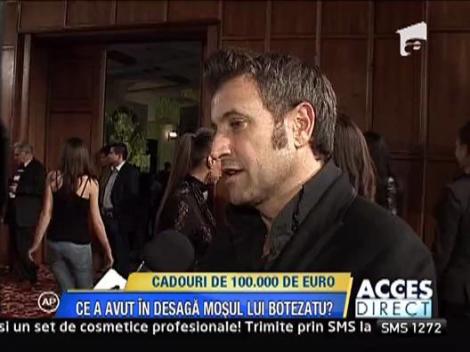 Catalin Botezatu a primit cadouri de 100.000 de euro