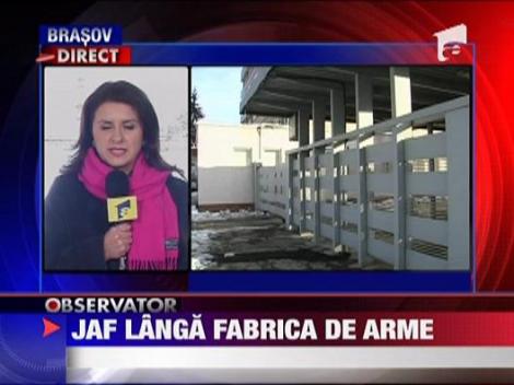 Jaf langa o fabrica de armament din Brasov