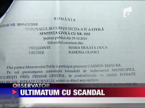 Demolari cu scandal
