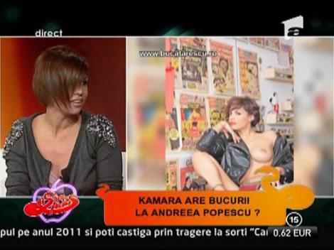 Kamara are bucurii la Andreea Popescu