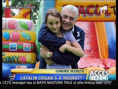 Catalin Crisan s-a insurat in secret