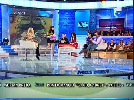 Ana Maria Buzea si-a intalnit actorii preferati din "Narcisa salbatica"