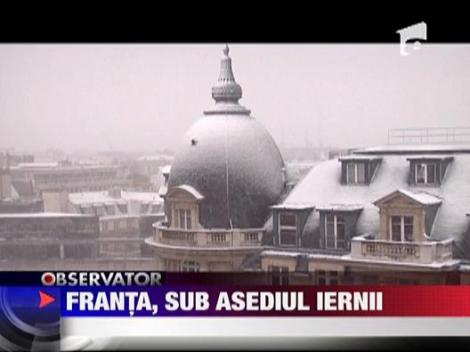 Franta, sub asediul iernii