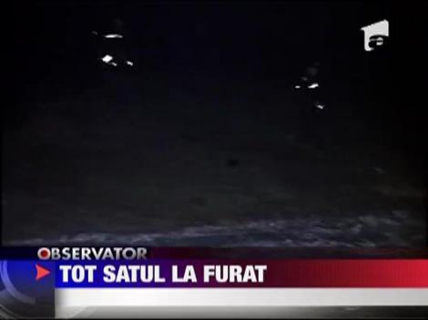 Tot satul la furat de gazolina