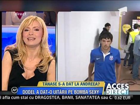 Cristi Tanase o asalteaza cu telefoane pe Andreea Popescu