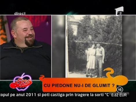 Poze inedite cu Piedone