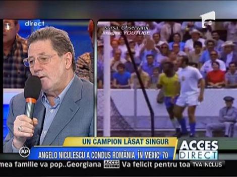 Fostii elevi sunt onorati sa-i stranga mana lui Angelo Niculescu