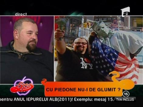 Piedone, inainte si dupa dieta