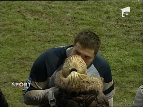 Francezii s-au distrat la meci