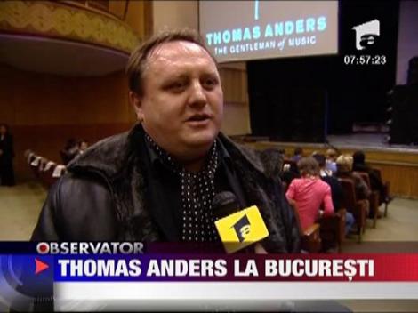 Thomas Anders a cantat la Bucuresti