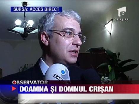 Catalin Crisan, despre noua sotie