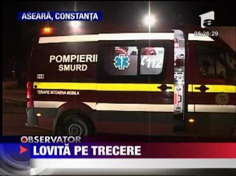 Lovita pe trecerea de pietoni