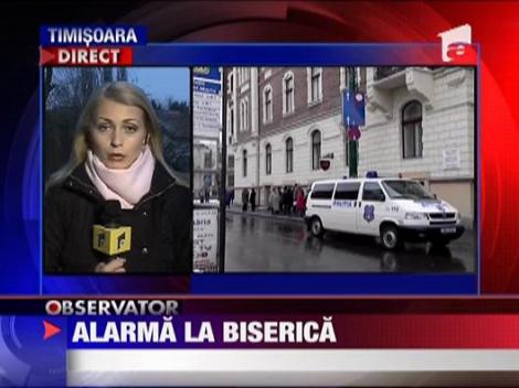 Alarma cu bomba in biserica lui Tokes