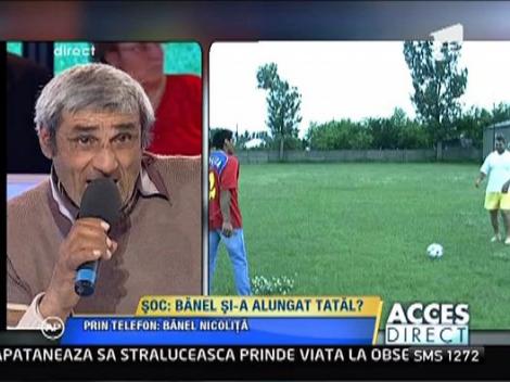 Banel este indignat de prezenta tatalui in emisiune