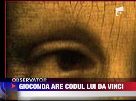 Mona Lisa are codul lui Da Vinci