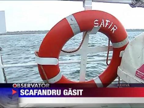Scafandru gasit dupa 3 luni