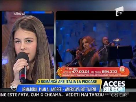 O romanca are Italia la picioare