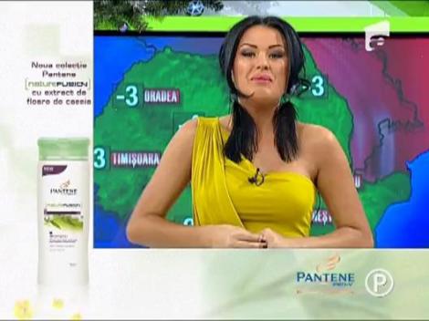 Daniela Crudu lovita de frig