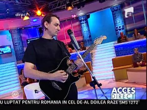 Andrei Paunescu a cantat despre parinti, la Acces Direct