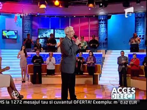 Catalin Crisan a cantat la Acces Direct