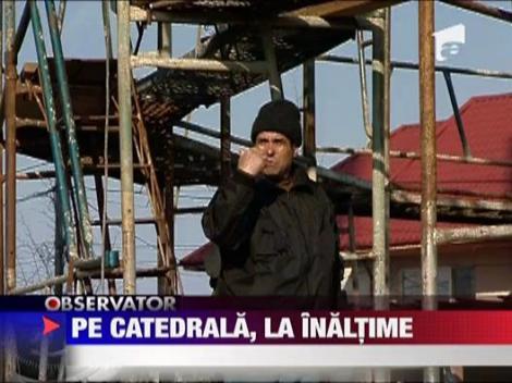 Catedrala din Voluntari are incepand de astazi cupola