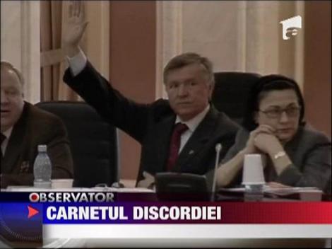 Carnetele de note ale discordiei